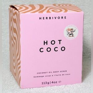 Herbivore NIB Limited Edition Hot Coco Coconut Oil Body Sugar Scrub (4 oz)